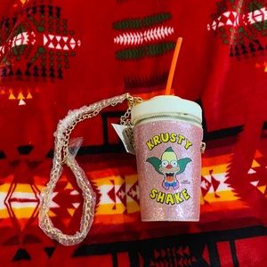 Skinny dip x simpsons Krusty shake bag NWT